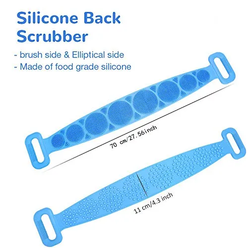 silicone-body-scrubbers-for-use-in-shower-27-5inch-exfoliating-back-body-scrubber-long-handle-for-men-and-women-durable-and-easy-to-clean-heathly-not-moldy-blue