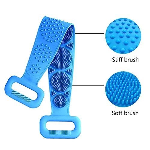 silicone-body-scrubbers-for-use-in-shower-27-5inch-exfoliating-back-body-scrubber-long-handle-for-men-and-women-durable-and-easy-to-clean-heathly-not-moldy-blue