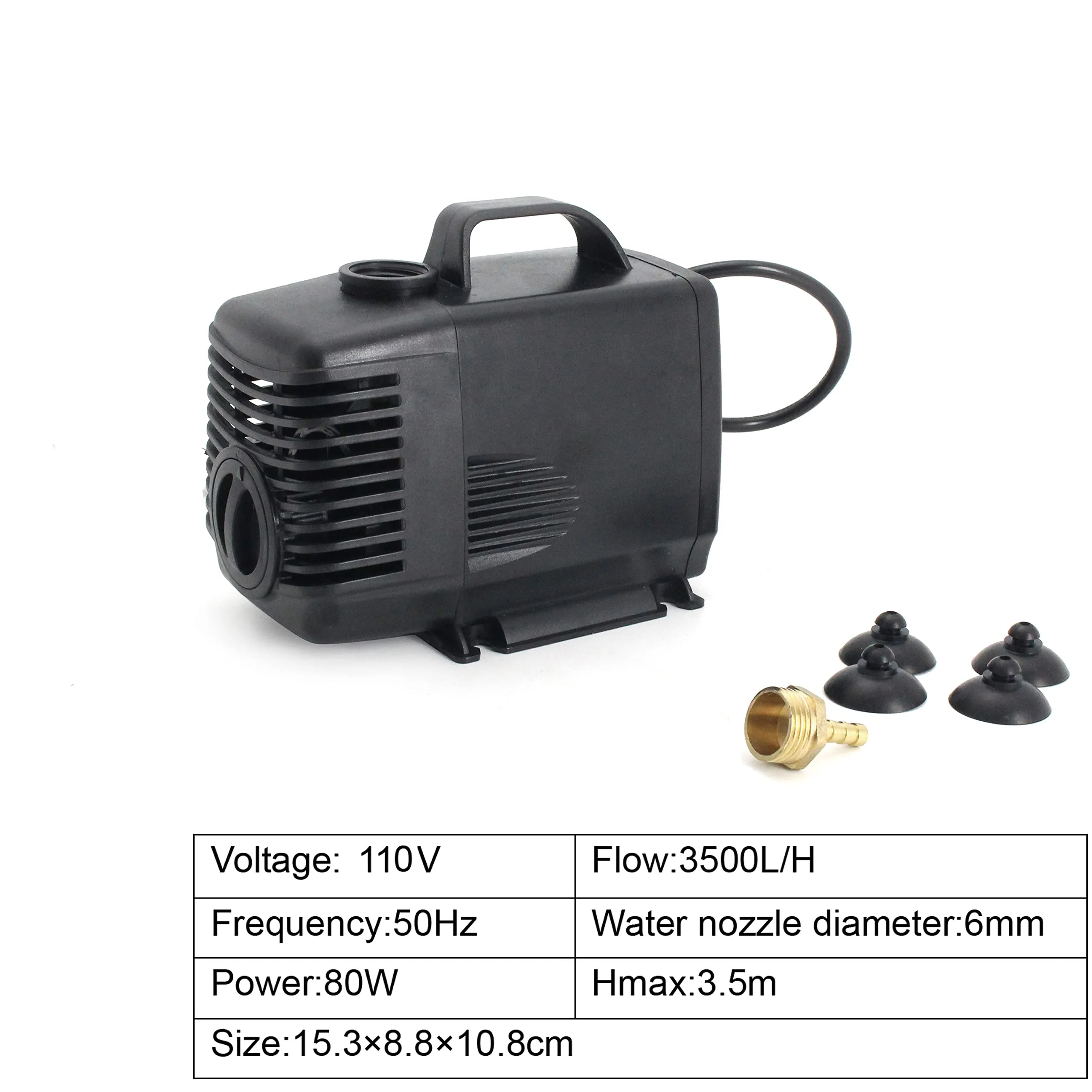 rattmmotor-1-5kw-water-cooled-spindle-motor-kit-110v-cnc-spindle-motor-80mm-vfd-drive-inverter-single-to-3-phase-80mm-spindle-mount-80w-water-pump-with-pipe-14pcs-er11-collet-for-c