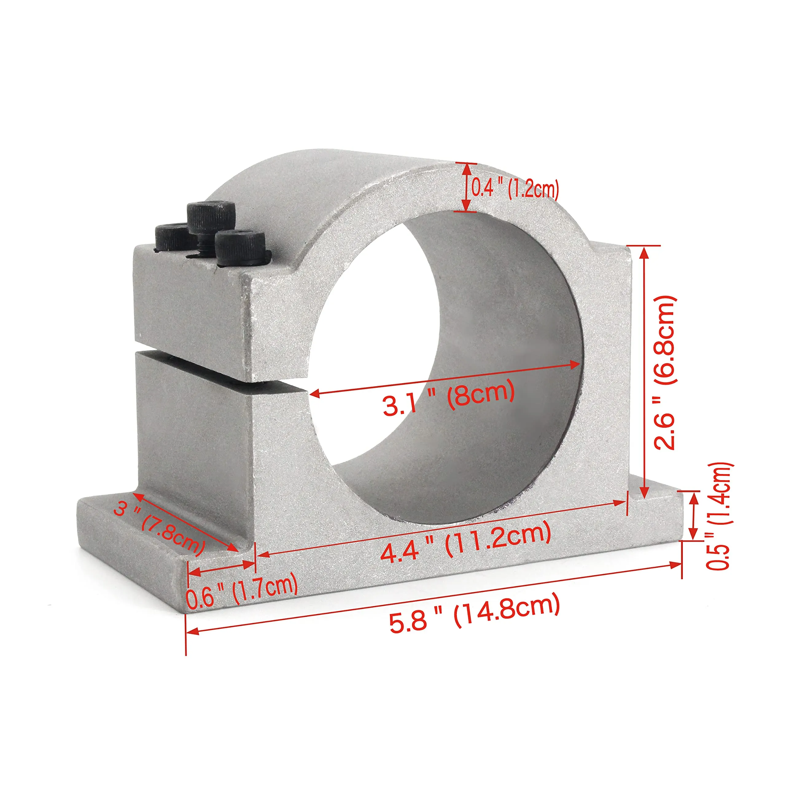 rattmmotor-1-5kw-water-cooled-spindle-motor-kit-110v-cnc-spindle-motor-80mm-vfd-drive-inverter-single-to-3-phase-80mm-spindle-mount-80w-water-pump-with-pipe-14pcs-er11-collet-for-c