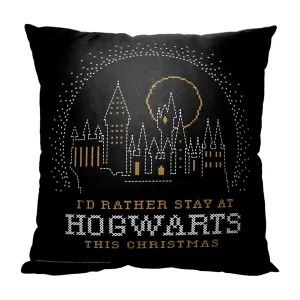 Harry Potter Hogwarts Pillow 18"