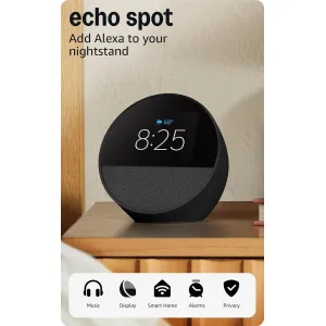 Echo Spot Smart Clock