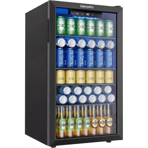 EUHOMY 130 Can Mini Fridge