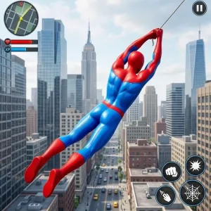 Spider Superhero Game