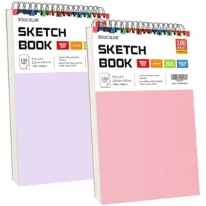 soucolor-9x12-sketch-book