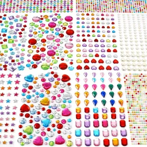 Gem Stickers Jewel Set