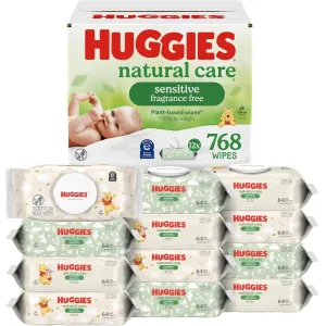 Huggies Sensitive Baby Wipes
