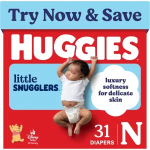 Huggies Little Snugglers Zīdainim Newborn