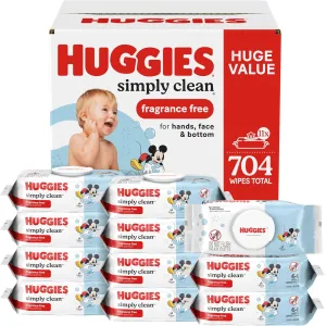 Huggies Simply Clean Wipes