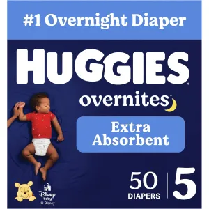 Huggies Overnites 5 Diapers