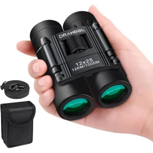 12X25 Pocket Binoculars