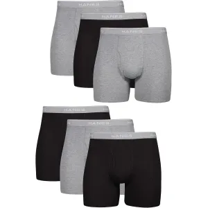 Hanes 男士平角内裤三条装