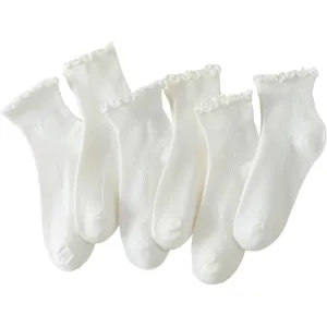 Ruffle Socks 6 Pack