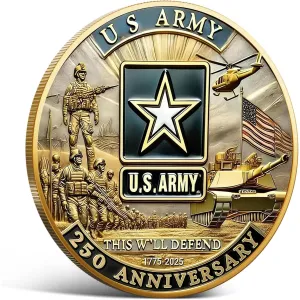 Army 250th Commemorative Coin