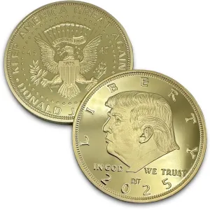Trump 2025 Gold Coin