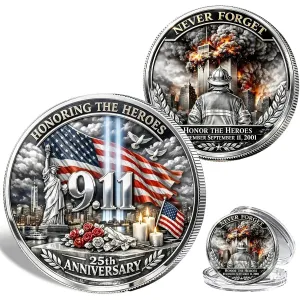 9/11 25th Anniversary Coin