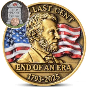 Last Cent Penny Coin