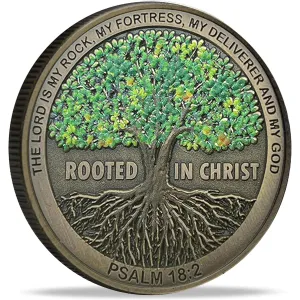 Rooted in Christ Coin
