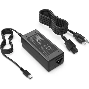 65W USB-C लैपटॉप चार्जर