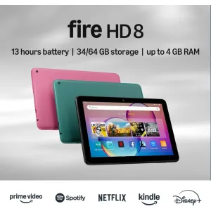 Amazon Fire HD 8 टैबलेट – तेज प्रदर्शन और मल्टीमीडिया का आरामदायक अनुभव