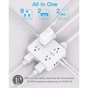 hanycony-12-in-1-surge-protector