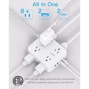 hanycony-12-in-1-surge-protector