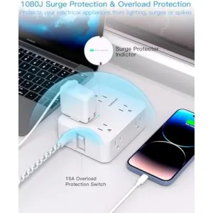 hanycony-12-in-1-surge-protector