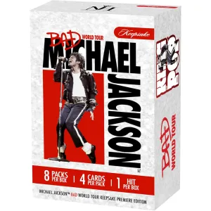 Michael Jackson Bad Tour Cards