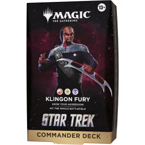 Klingon Fury Commander Deck