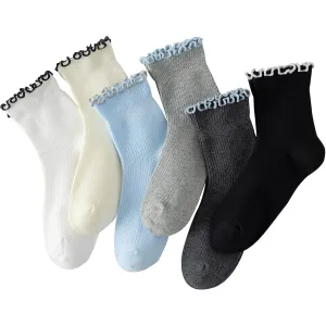 ruffle-socks-for-women