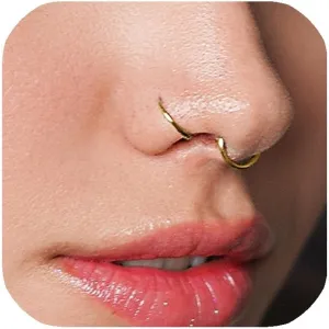 small-gold-nose-hoop