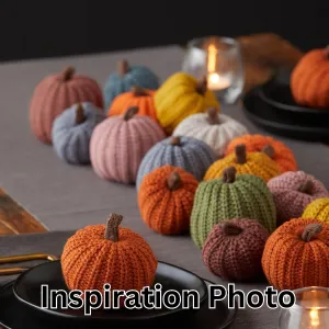mini-knit-pumpkin-set