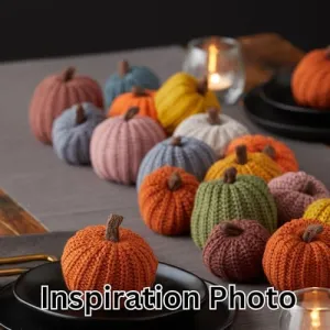 mini-knit-pumpkin-set