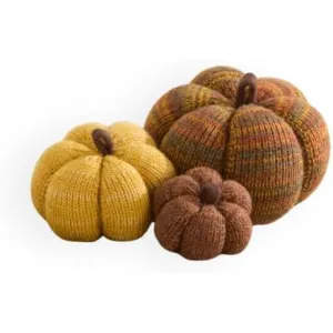 mini-knit-pumpkin-set