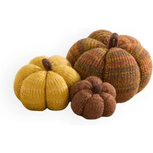 mini-knit-pumpkin-set