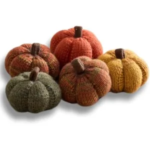 mini-knit-pumpkin-set