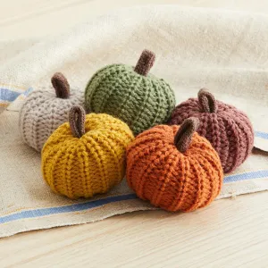 mini-knit-pumpkin-set