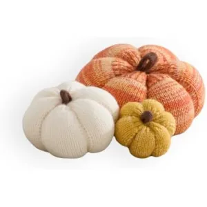 mini-knit-pumpkin-set