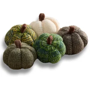 mini-knit-pumpkin-set