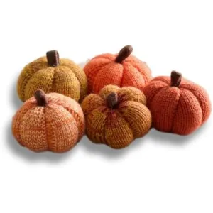 mini-knit-pumpkin-set