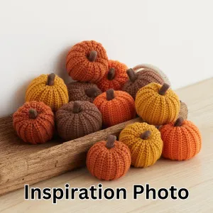 mini-knit-pumpkin-set