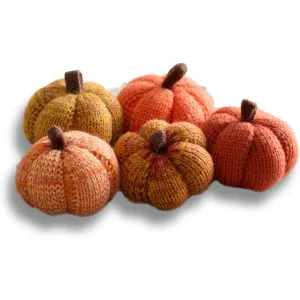 mini-knit-pumpkin-set