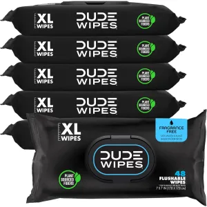 Dude Wipes Unscented 288