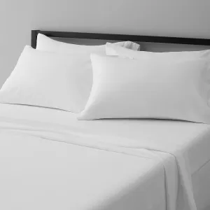 white-microfiber-sheet-set