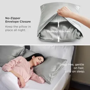 bedsure-satin-pillowcases