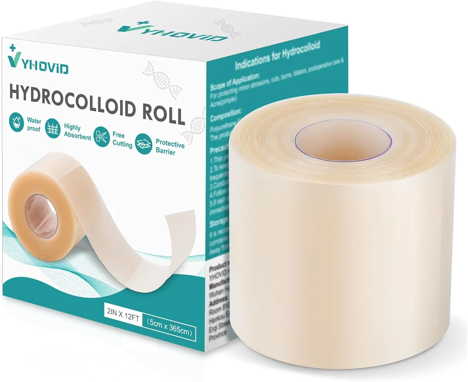 hydrocolloid-roll-patch