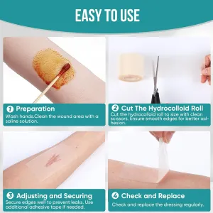 hydrocolloid-roll-patch