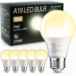 TJOY 6 Pack LED Bulbs