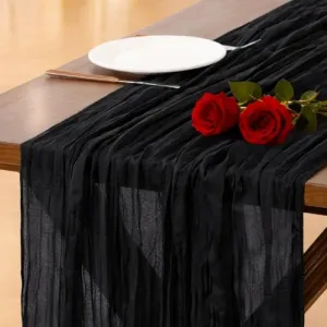 pink-cheesecloth-runner