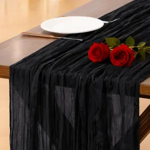 pink-cheesecloth-runner